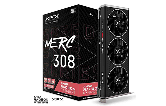 Placa de Vídeo XFX AMD Radeon RX 6650 XT ULTRA QICK 308 